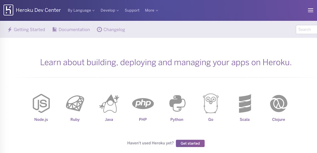 Heroku Interface